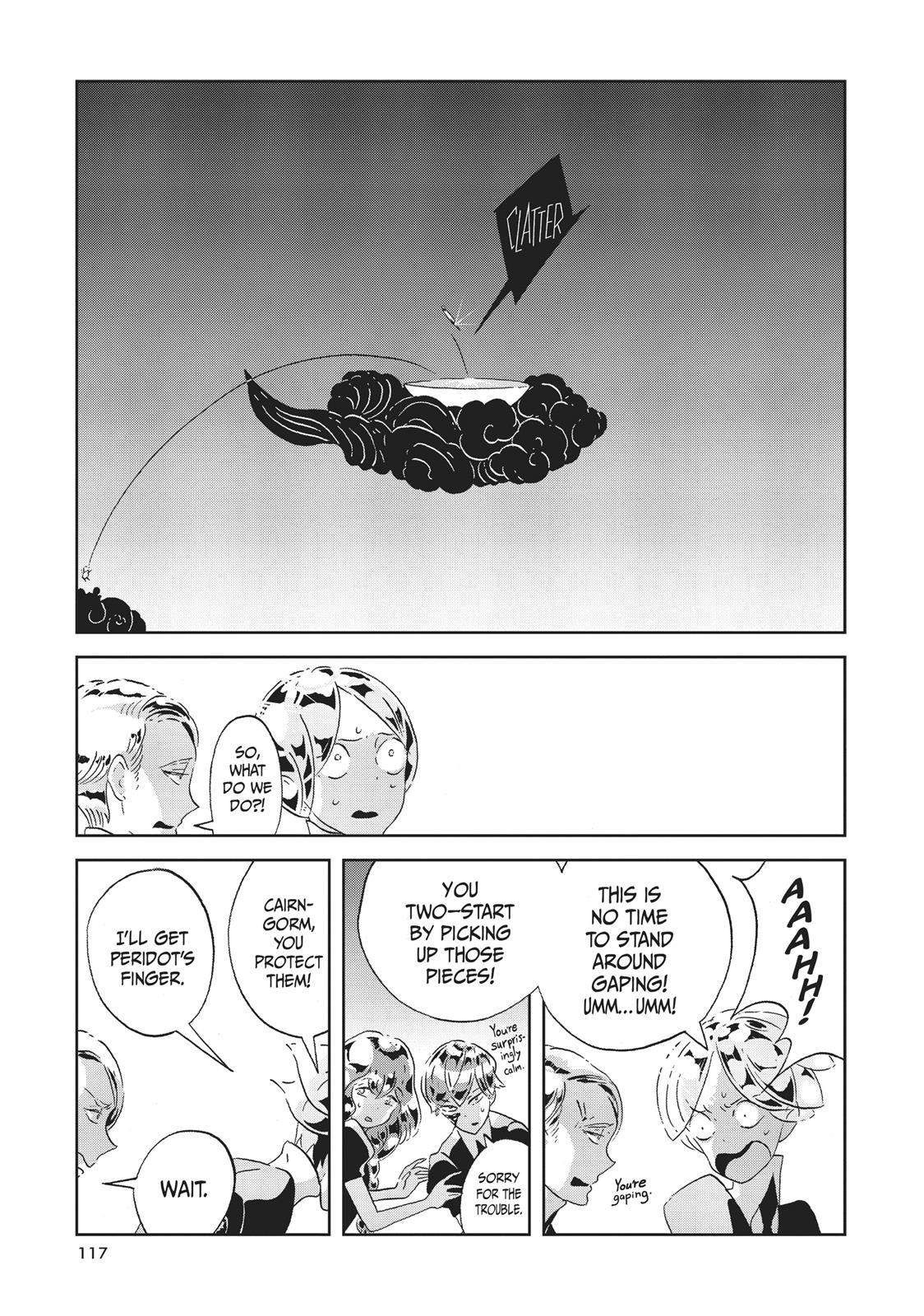 Houseki no Kuni Chapter 42 page 3 - Chapter 42: Explosion