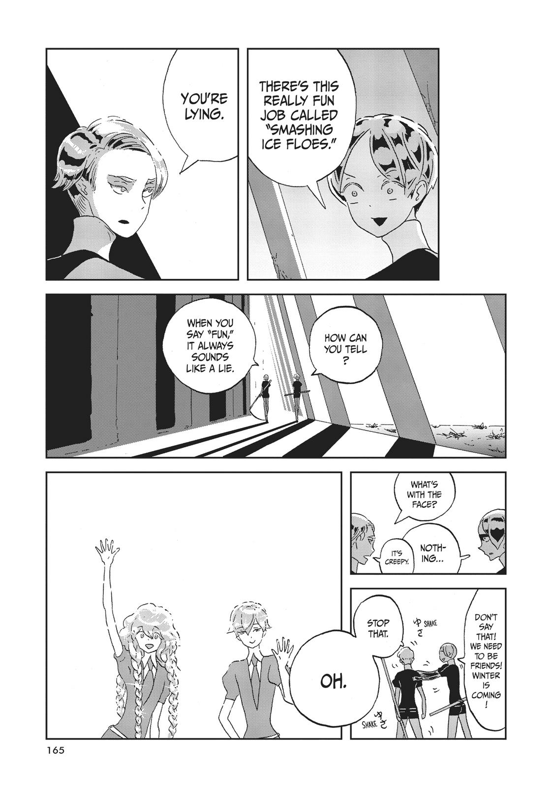 Houseki no Kuni Chapter 43 page 25 - Chapter 43: Board