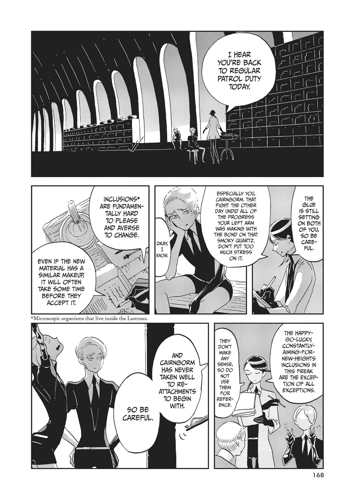 Houseki no Kuni Chapter 44 page 2 - Chapter 44: A Short Path