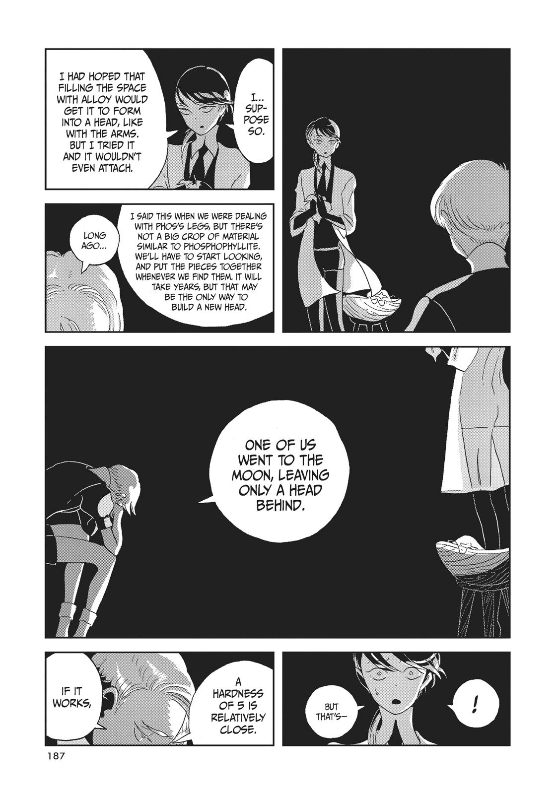 Houseki no Kuni Chapter 44 page 21 - Chapter 44: A Short Path