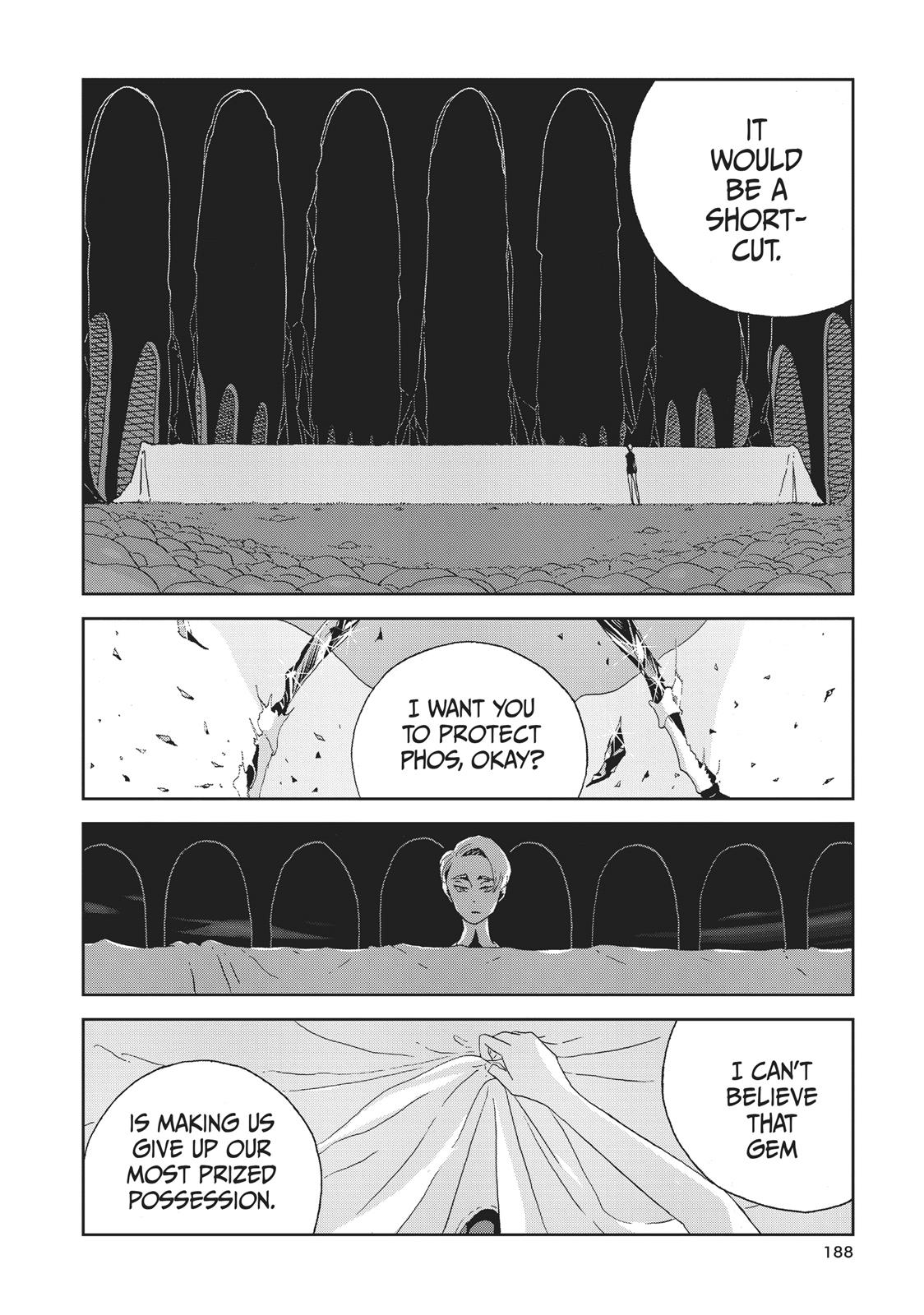 Houseki no Kuni Chapter 44 page 22 - Chapter 44: A Short Path