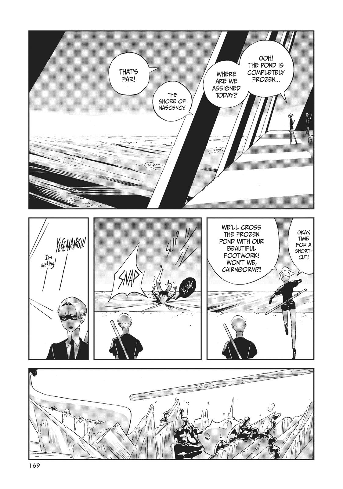 Houseki no Kuni Chapter 44 page 3 - Chapter 44: A Short Path