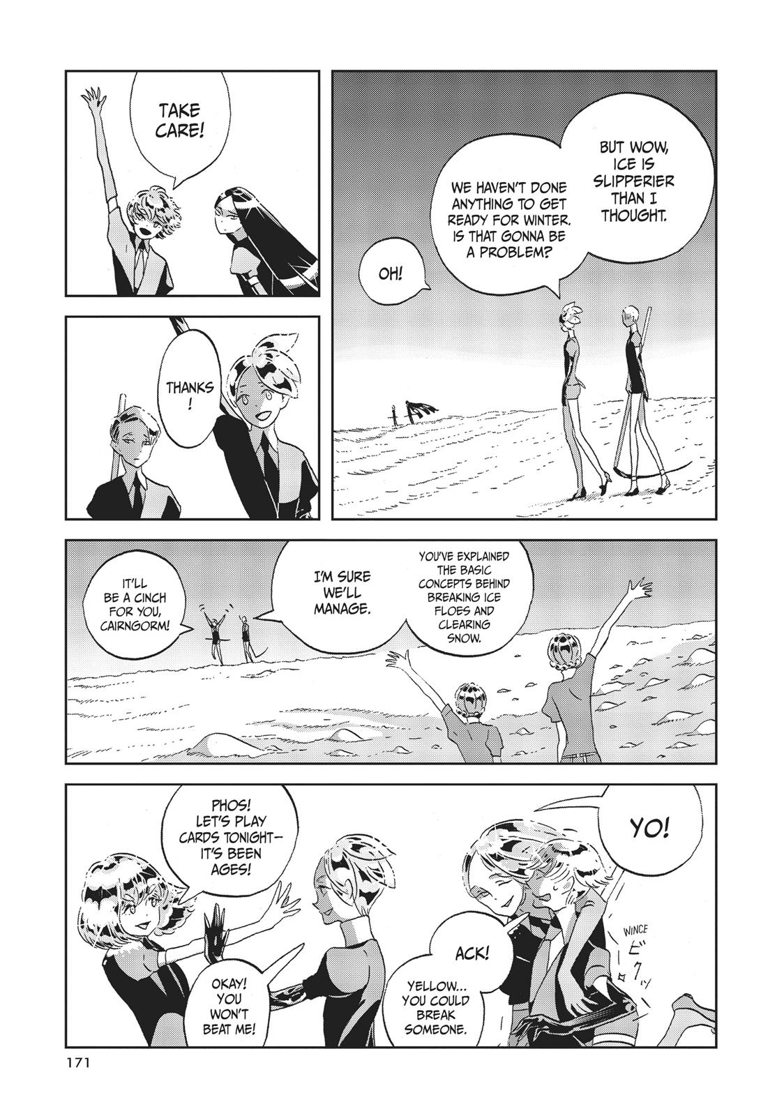 Houseki no Kuni Chapter 44 page 5 - Chapter 44: A Short Path