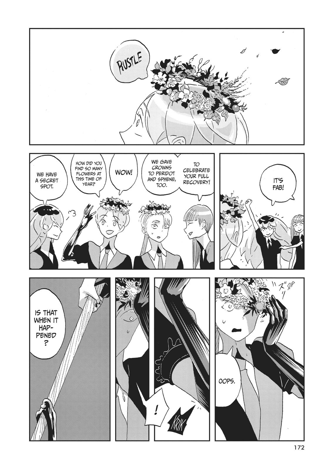 Houseki no Kuni Chapter 44 page 6 - Chapter 44: A Short Path