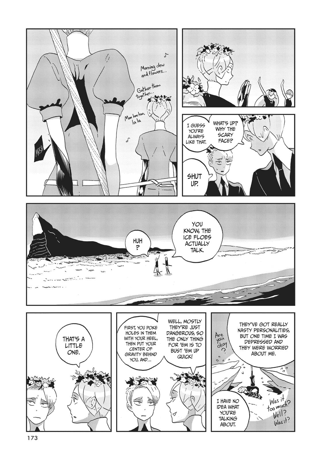 Houseki no Kuni Chapter 44 page 7 - Chapter 44: A Short Path