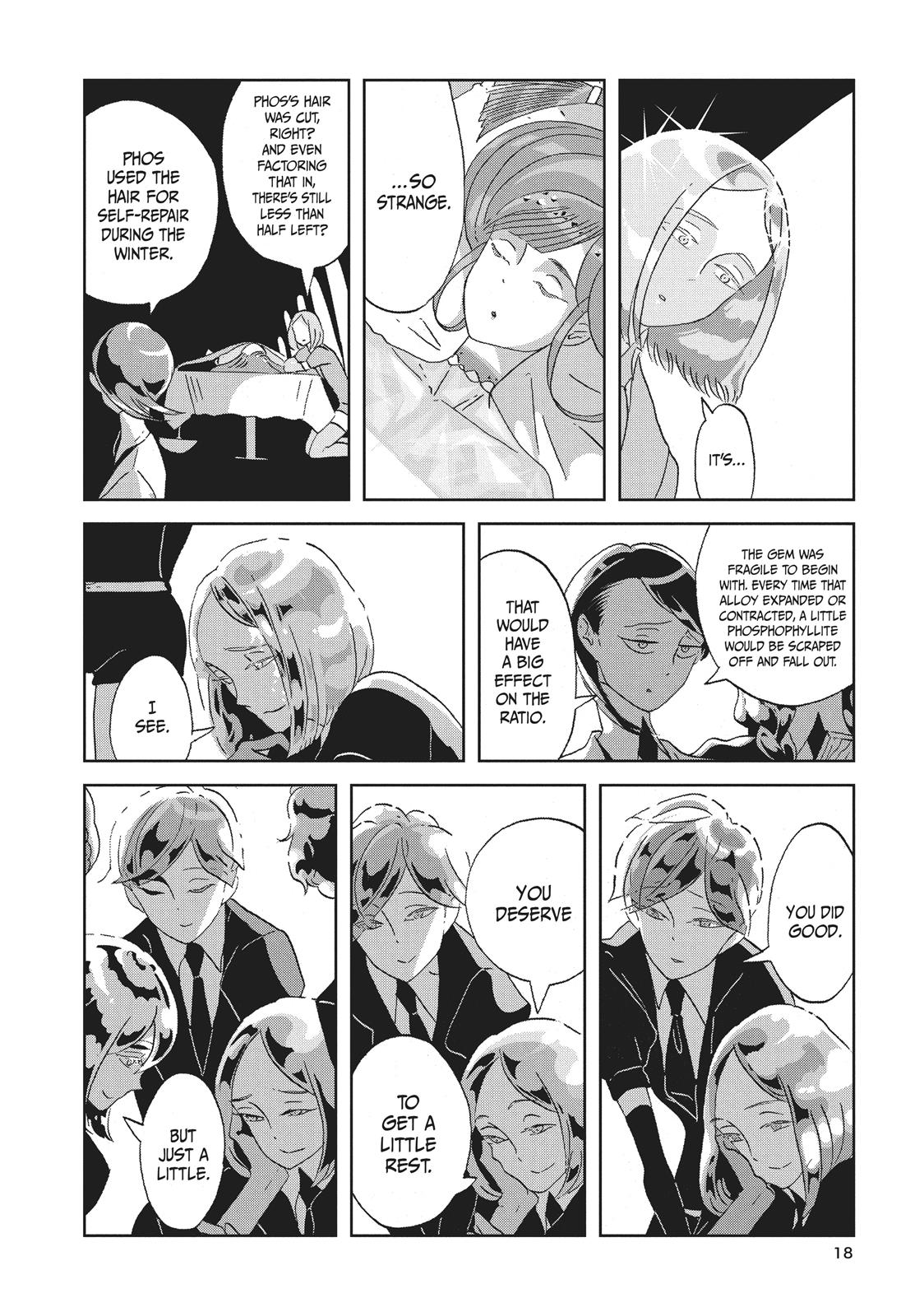 Houseki no Kuni Chapter 45 page 18 - Chapter 45: Long Winter