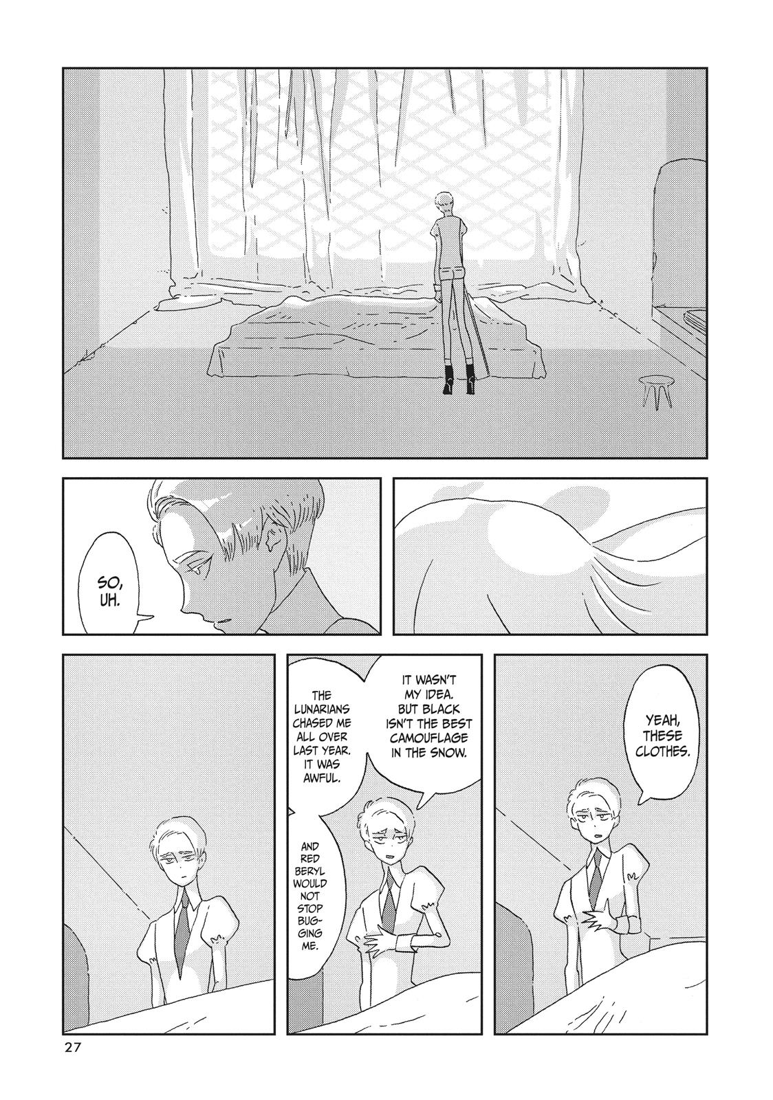 Houseki no Kuni Chapter 45 page 27 - Chapter 45: Long Winter