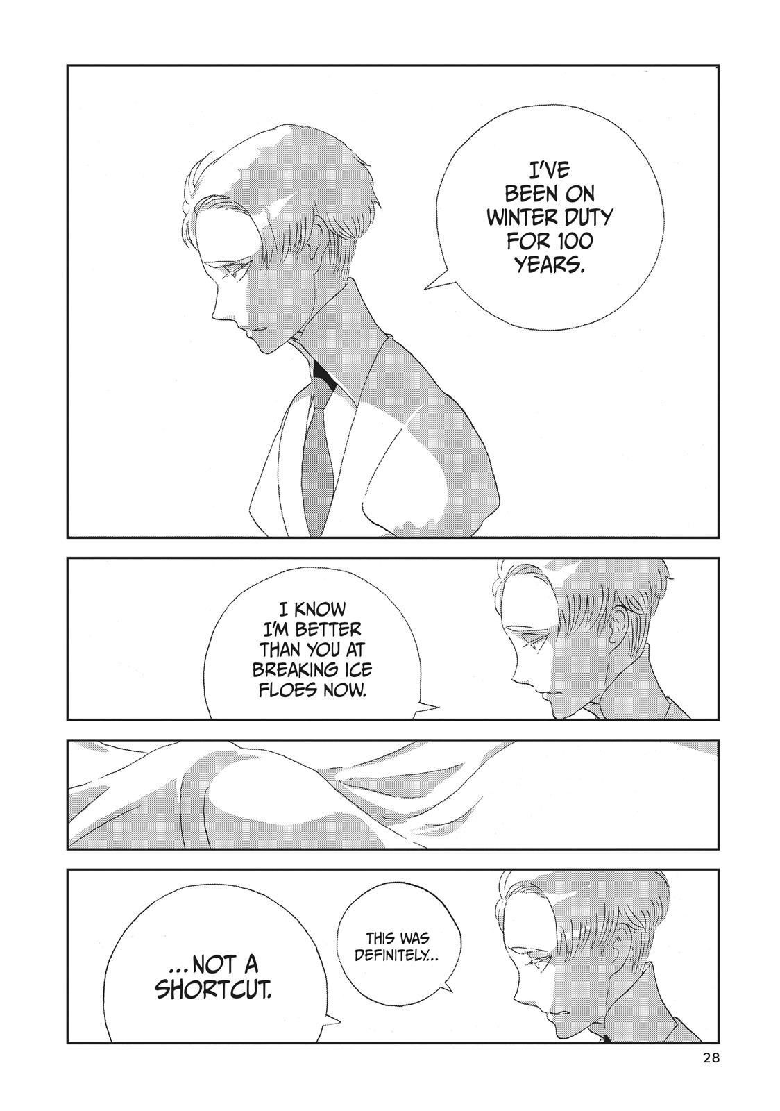 Houseki no Kuni Chapter 45 page 28 - Chapter 45: Long Winter