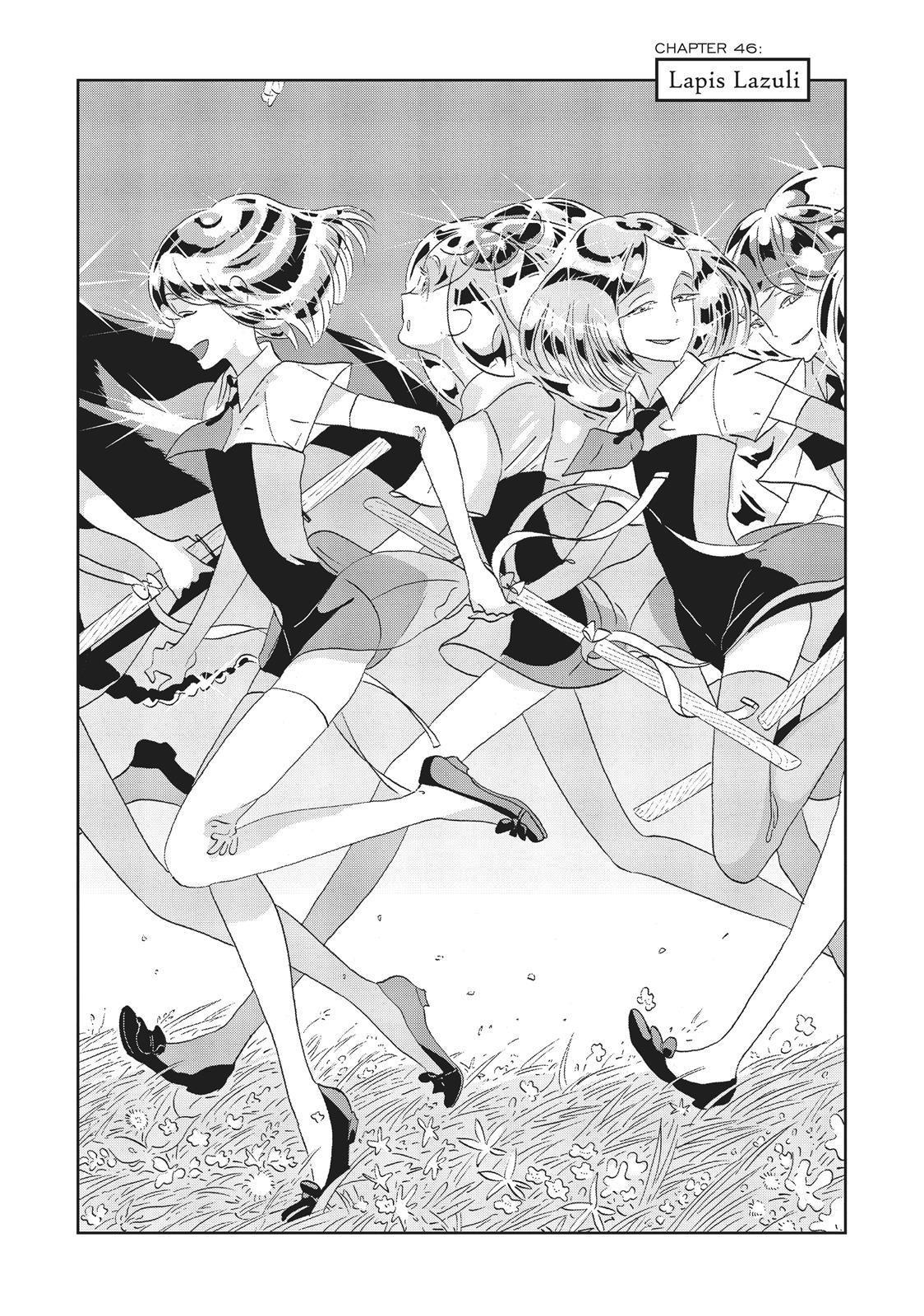 Houseki no Kuni Chapter 46 page 1 - Chapter 46: Lapis Lazuli