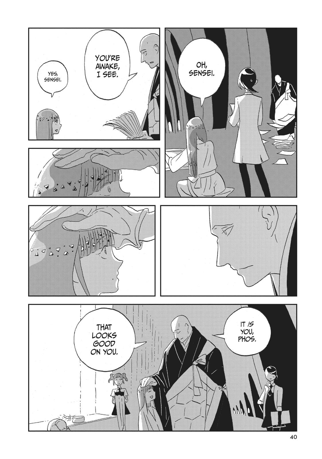 Houseki no Kuni Chapter 46 page 10 - Chapter 46: Lapis Lazuli