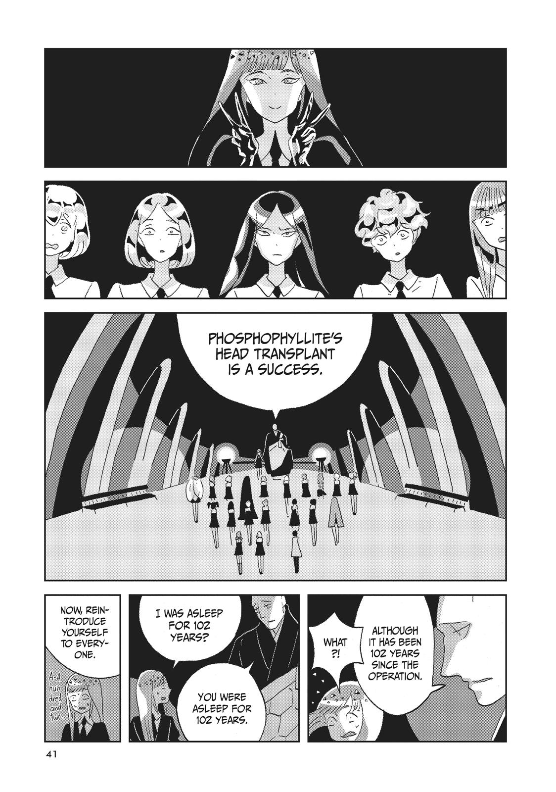 Houseki no Kuni Chapter 46 page 11 - Chapter 46: Lapis Lazuli