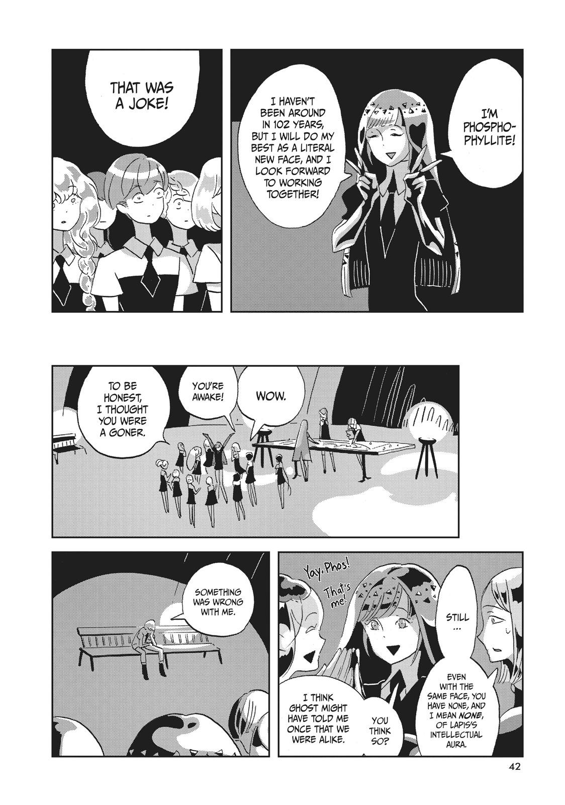 Houseki no Kuni Chapter 46 page 12 - Chapter 46: Lapis Lazuli