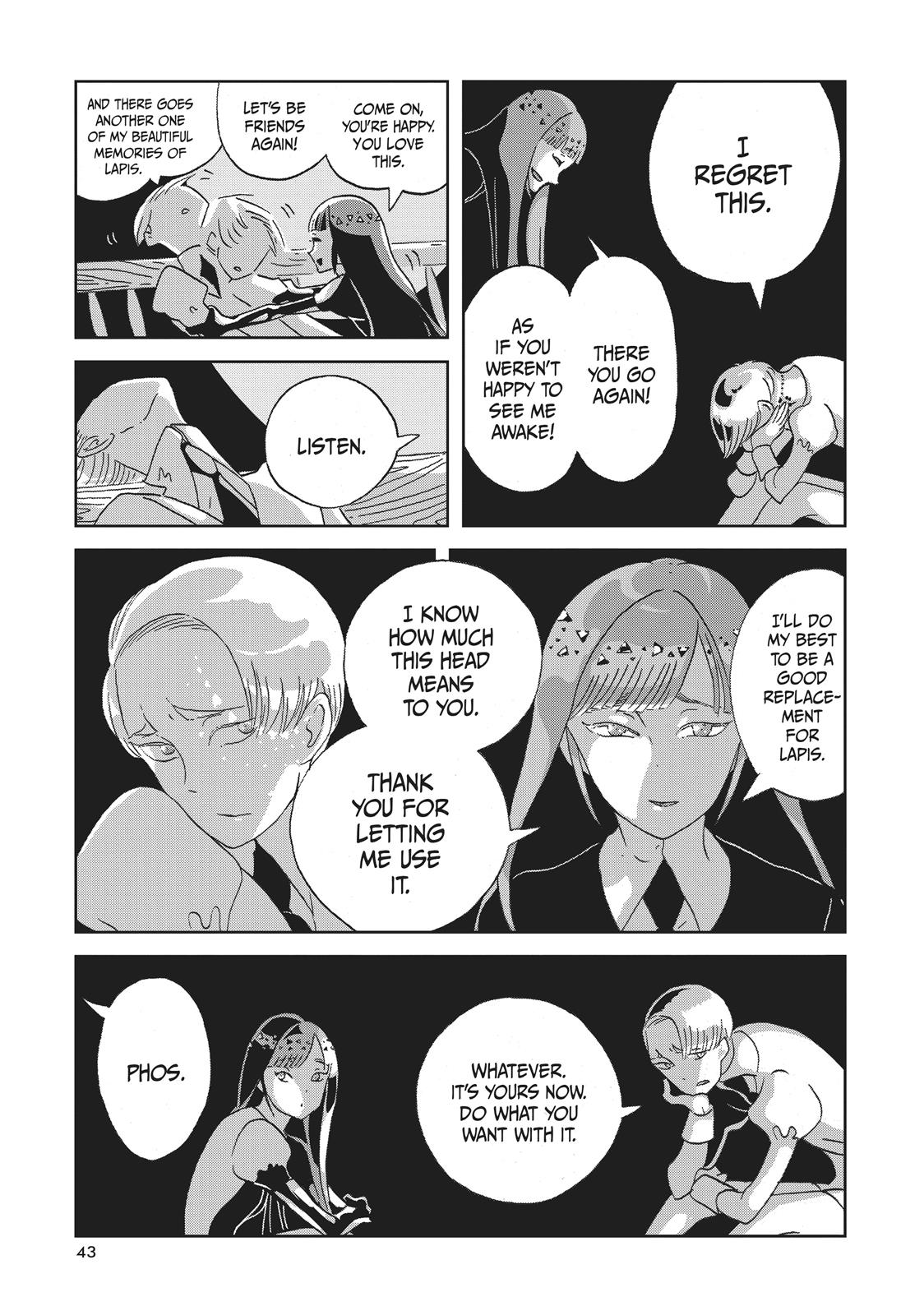Houseki no Kuni Chapter 46 page 13 - Chapter 46: Lapis Lazuli