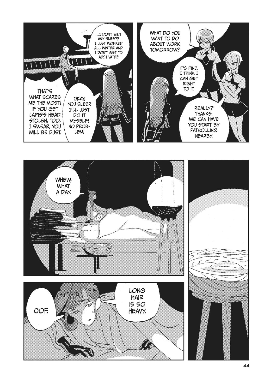 Houseki no Kuni Chapter 46 page 14 - Chapter 46: Lapis Lazuli