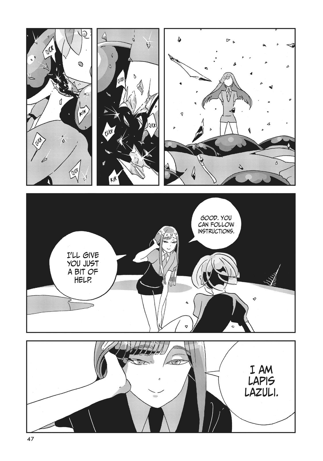 Houseki no Kuni Chapter 46 page 17 - Chapter 46: Lapis Lazuli