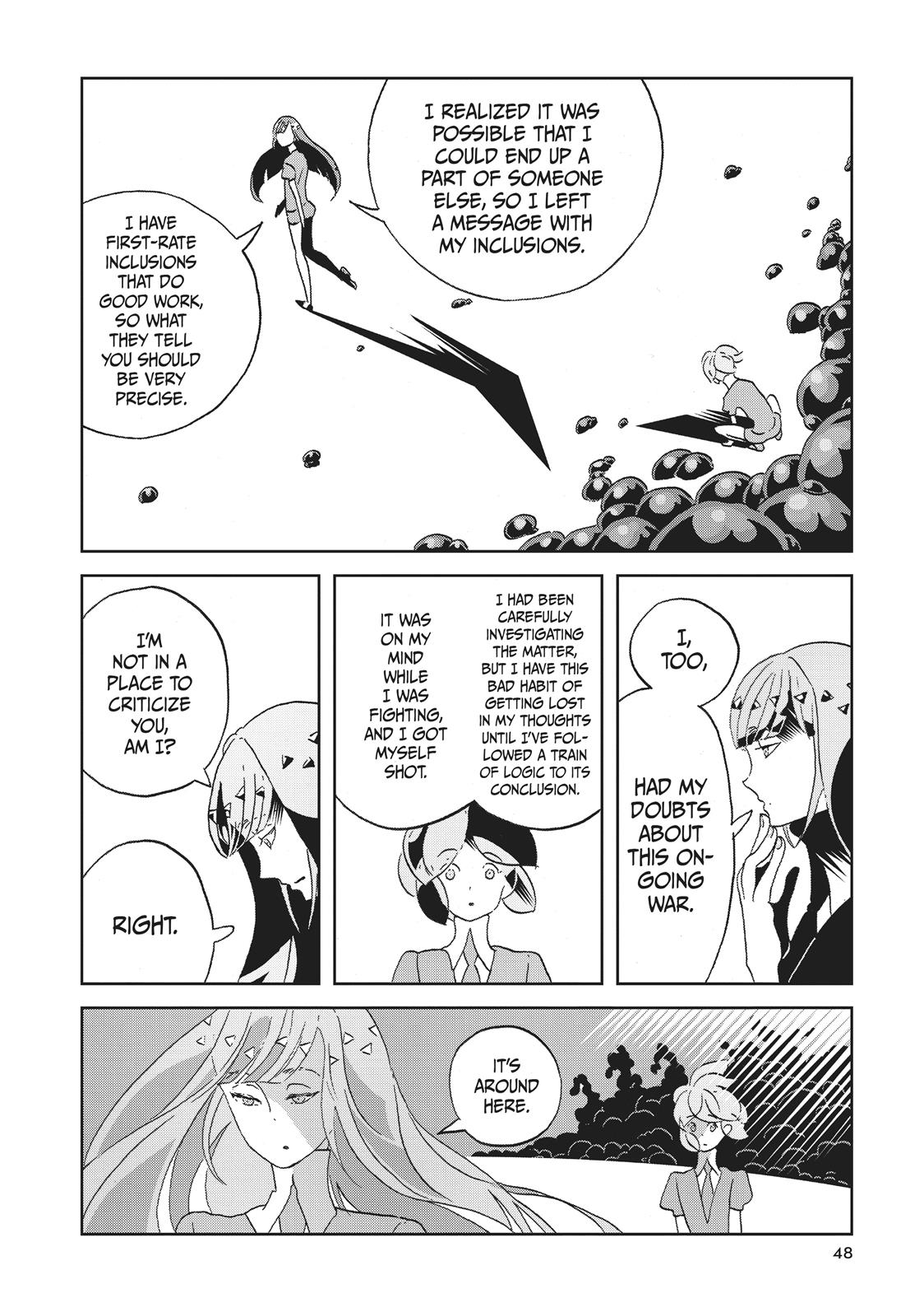 Houseki no Kuni Chapter 46 page 18 - Chapter 46: Lapis Lazuli