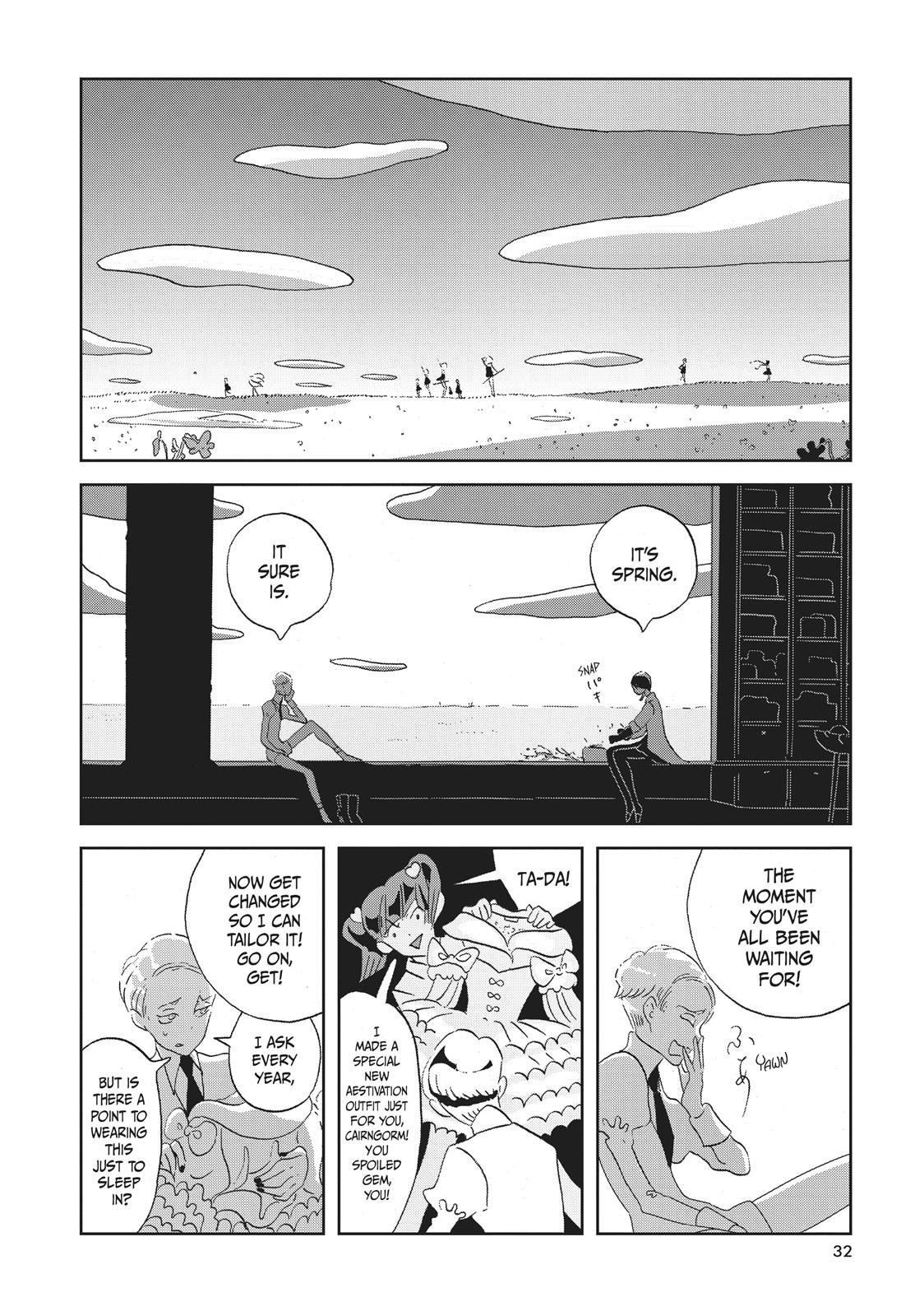 Houseki no Kuni Chapter 46 page 2 - Chapter 46: Lapis Lazuli