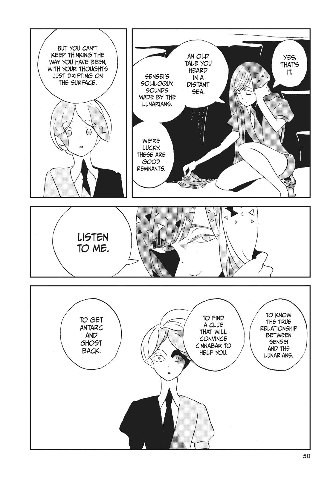 Houseki no Kuni Chapter 46 page 20 - Chapter 46: Lapis Lazuli