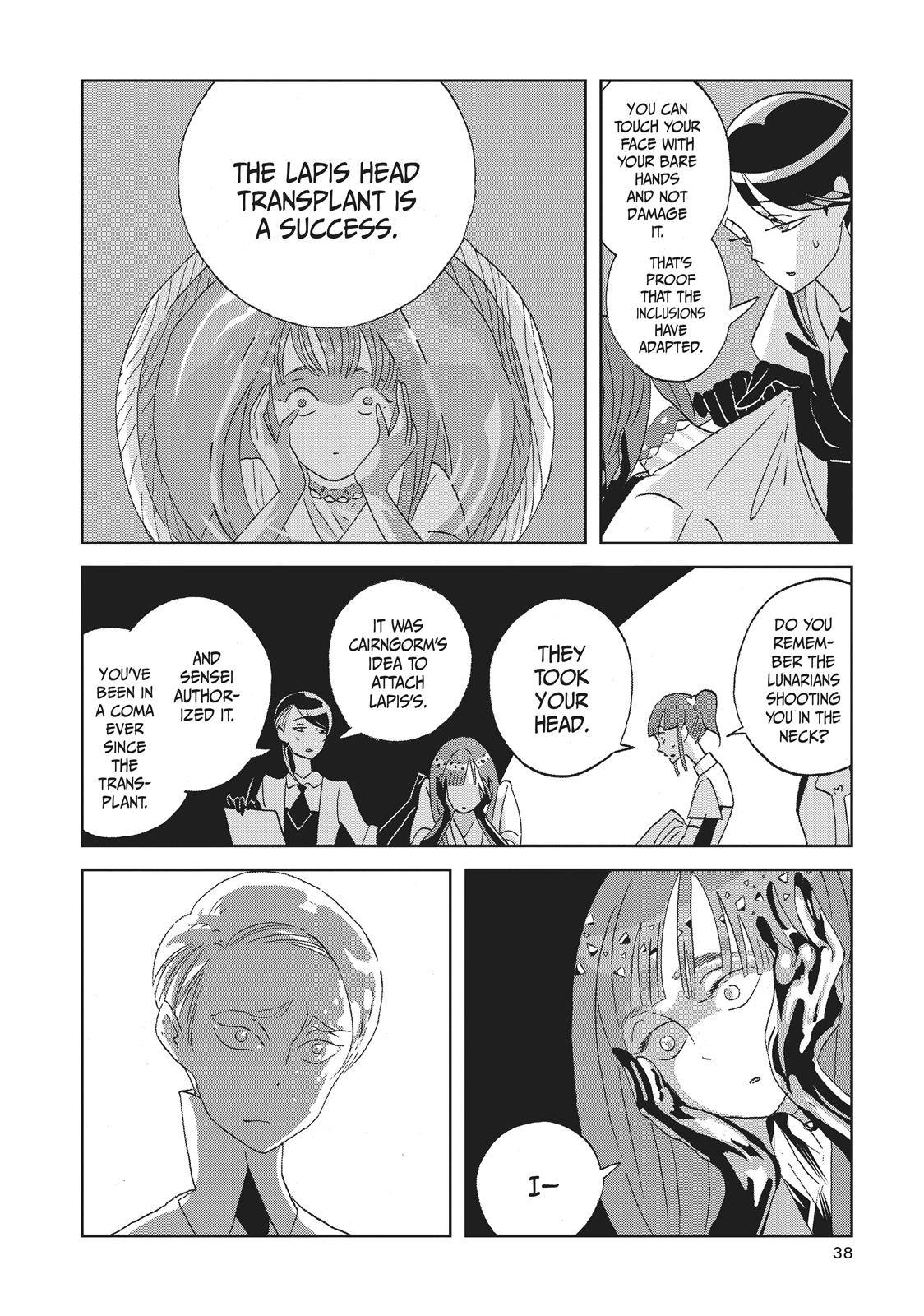 Houseki no Kuni Chapter 46 page 8 - Chapter 46: Lapis Lazuli