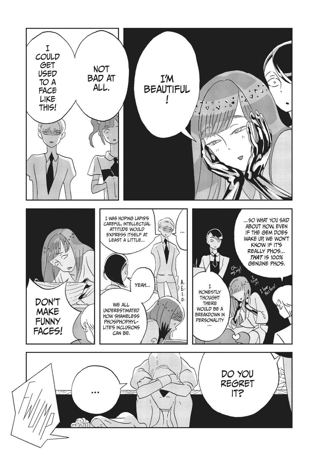 Houseki no Kuni Chapter 46 page 9 - Chapter 46: Lapis Lazuli