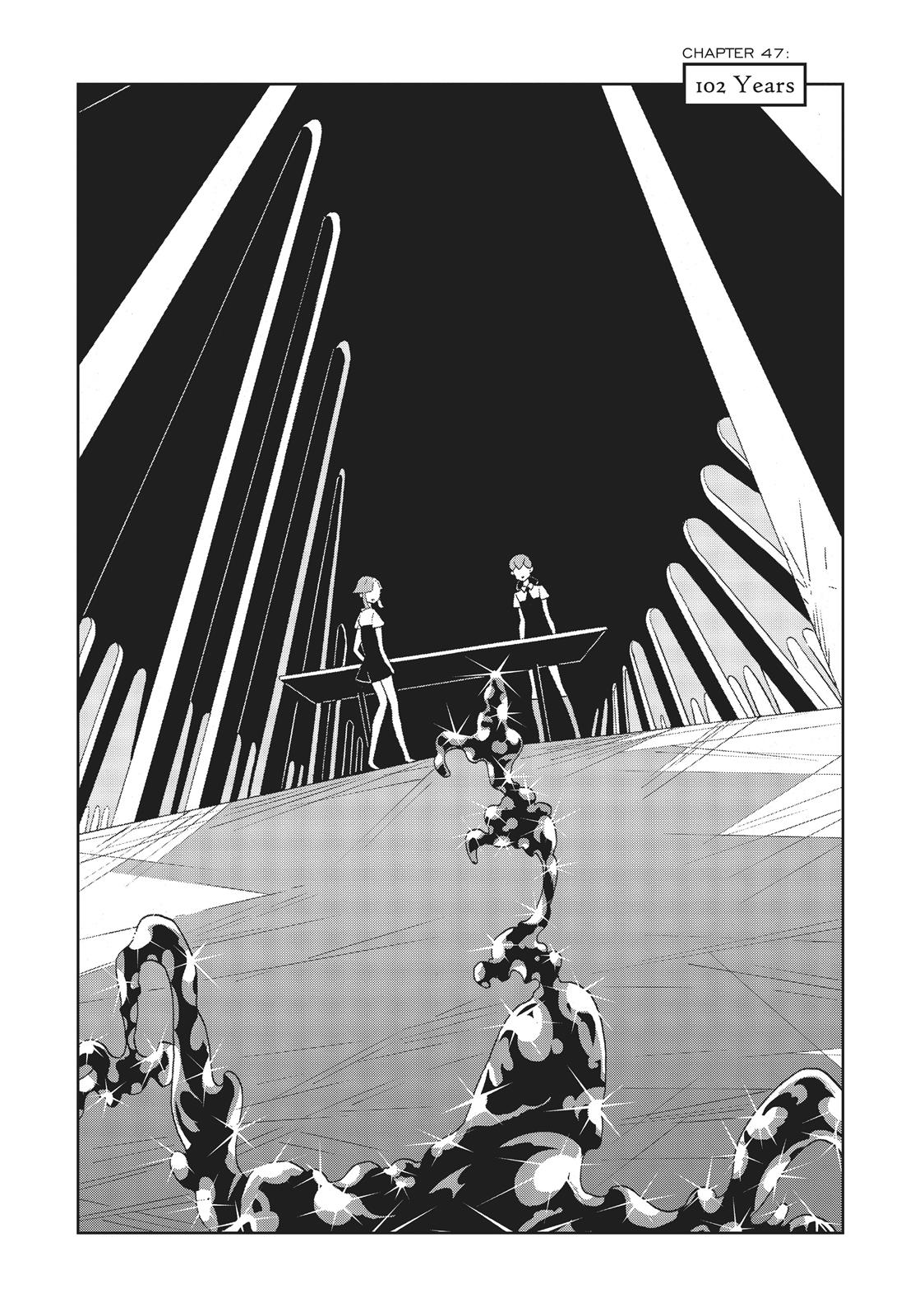 Houseki no Kuni Chapter 47 page 1 - Chapter 47: A Hundred And Two Years