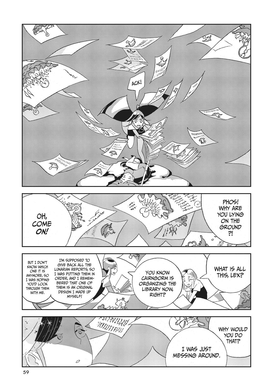 Houseki no Kuni Chapter 47 page 3 - Chapter 47: A Hundred And Two Years