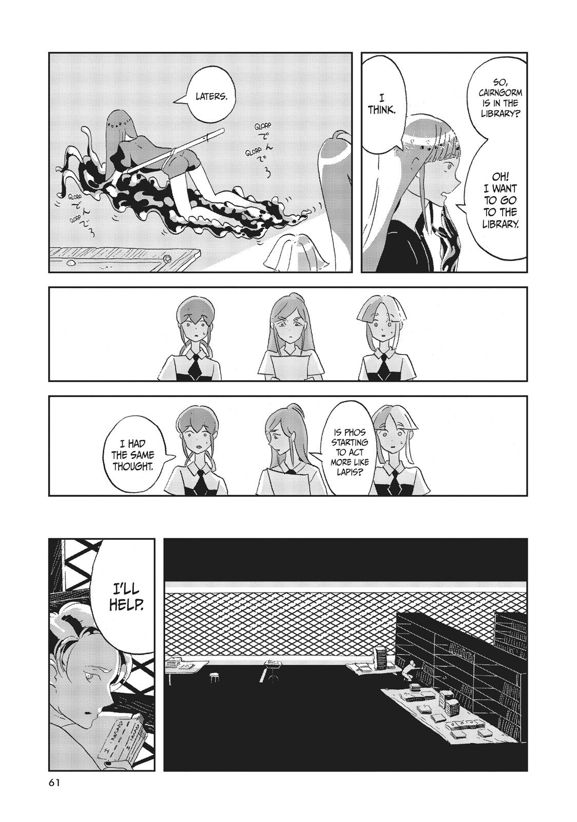 Houseki no Kuni Chapter 47 page 5 - Chapter 47: A Hundred And Two Years