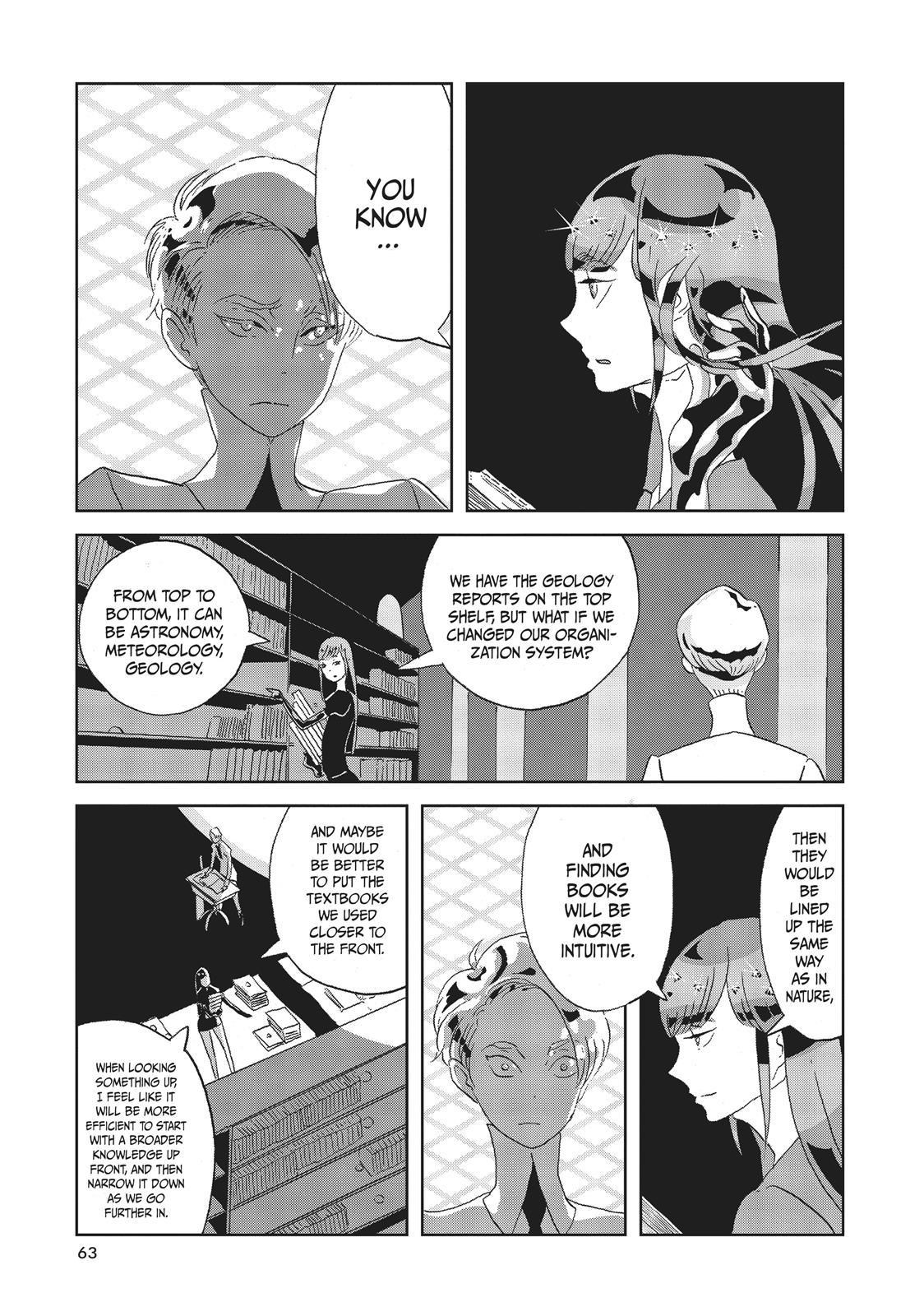 Houseki no Kuni Chapter 47 page 7 - Chapter 47: A Hundred And Two Years