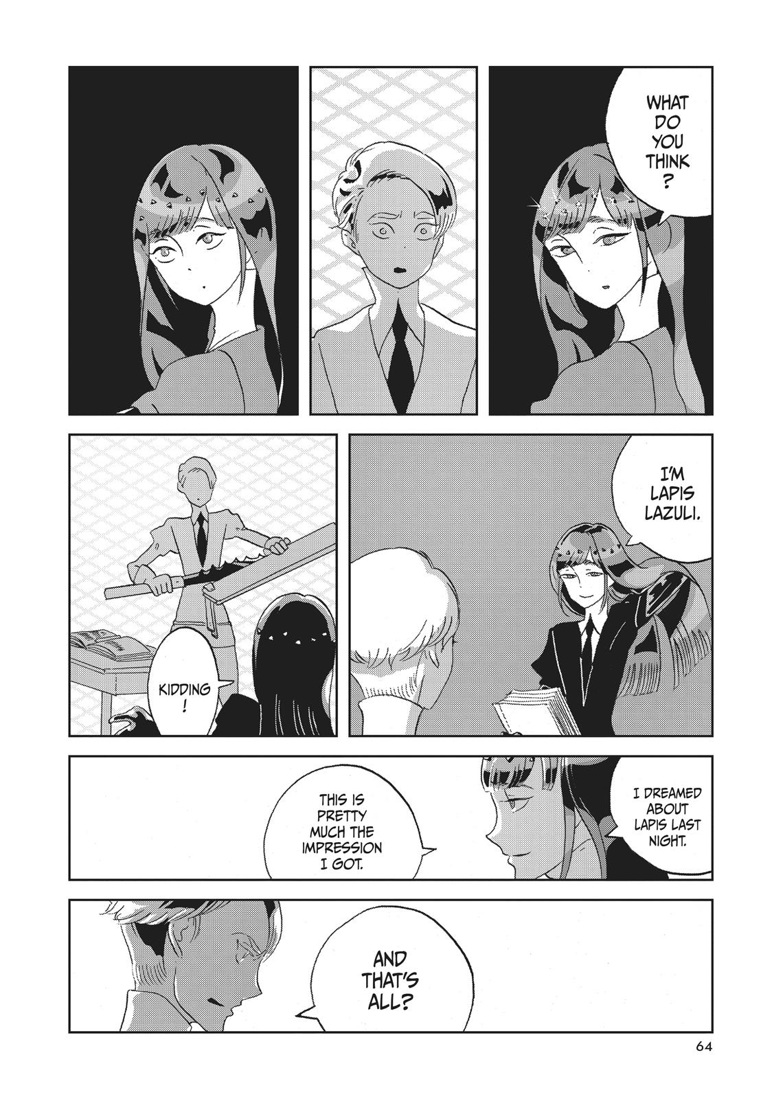 Houseki no Kuni Chapter 47 page 8 - Chapter 47: A Hundred And Two Years