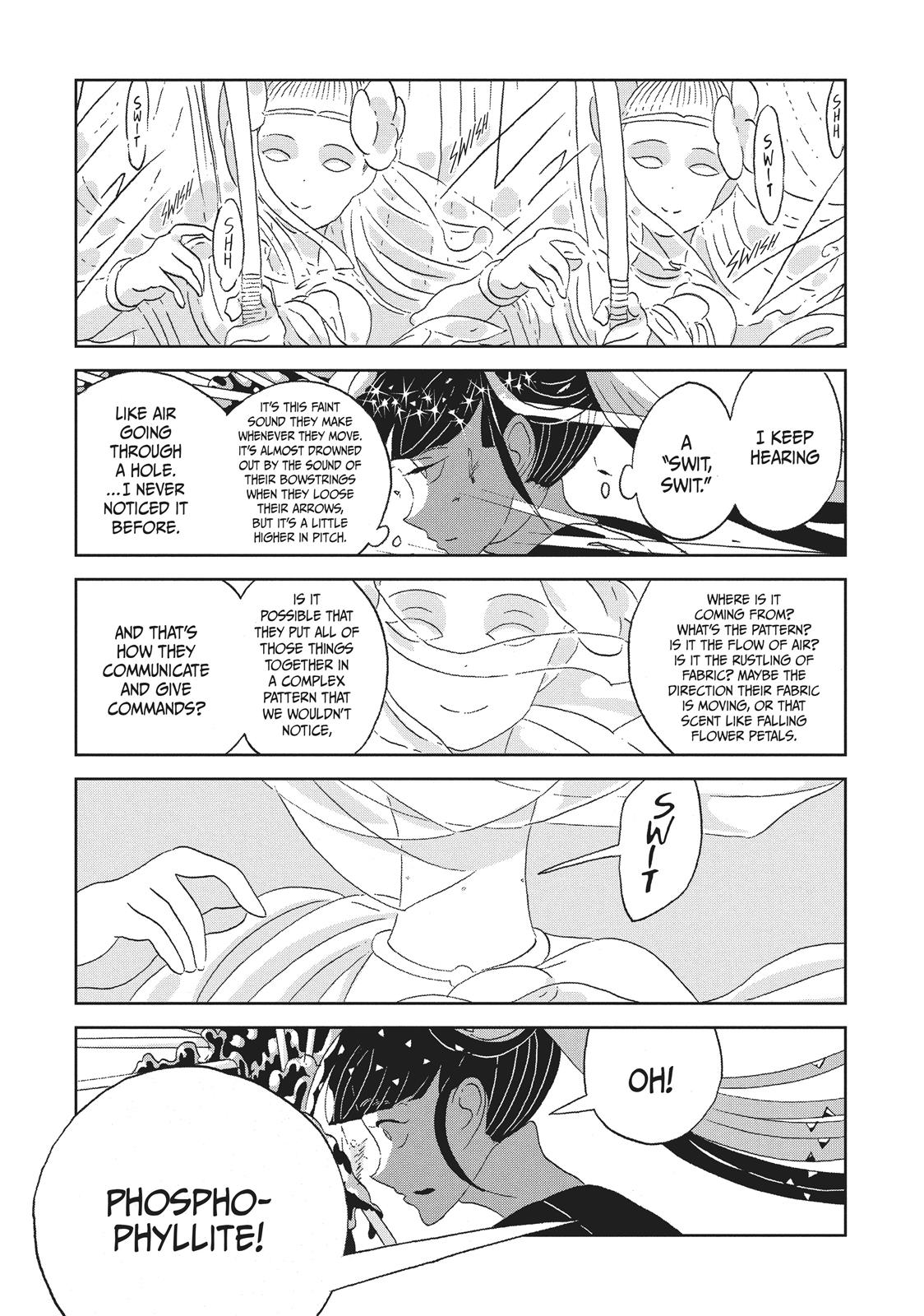 Houseki no Kuni Chapter 48 page 10 - Chapter 48: Old Stories, Heard At The Sea