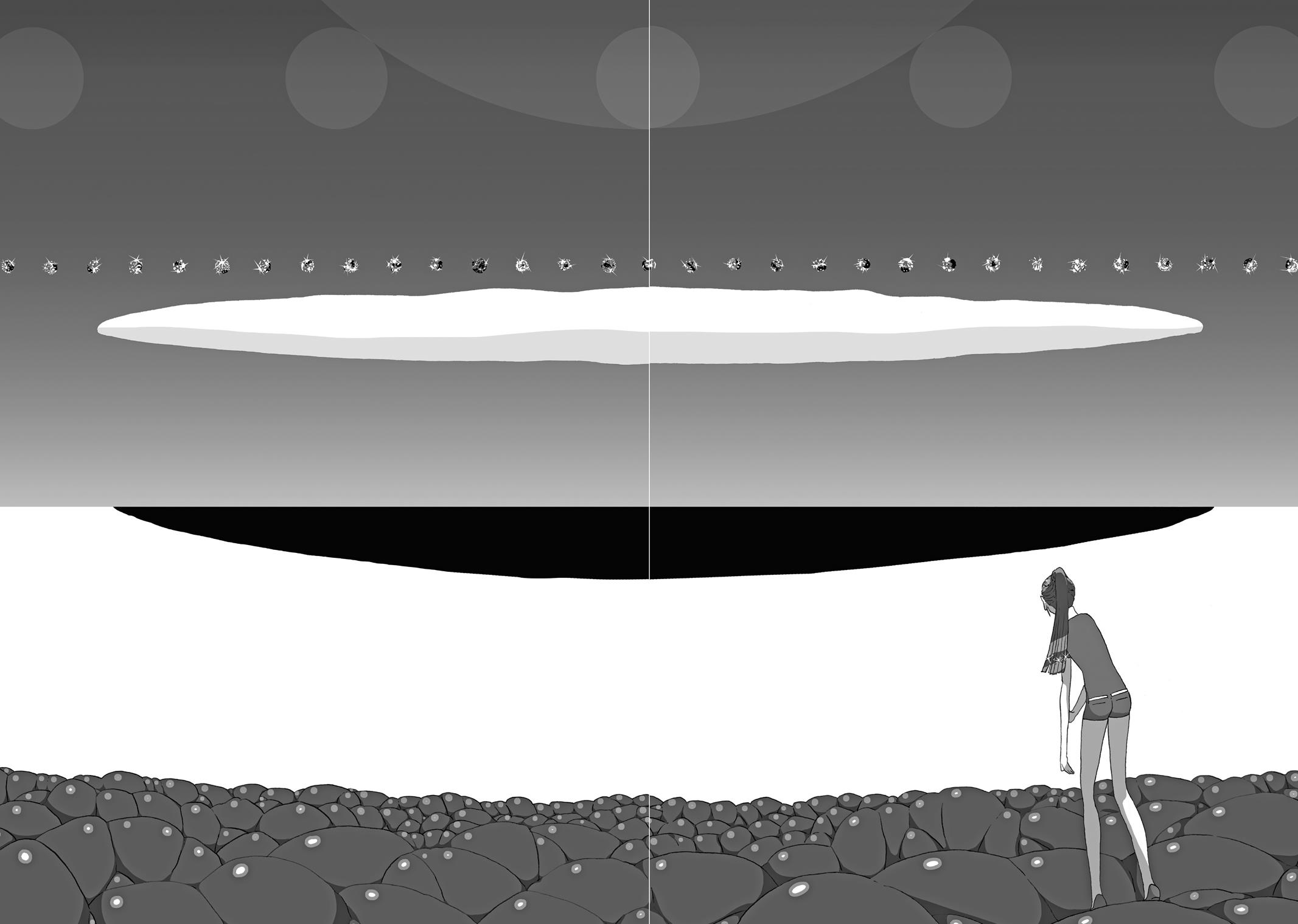 Houseki no Kuni Chapter 48 page 2 - Chapter 48: Old Stories, Heard At The Sea