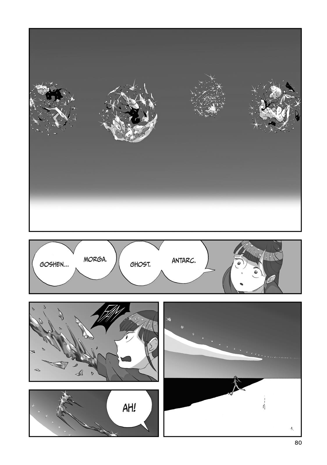 Houseki no Kuni Chapter 48 page 3 - Chapter 48: Old Stories, Heard At The Sea