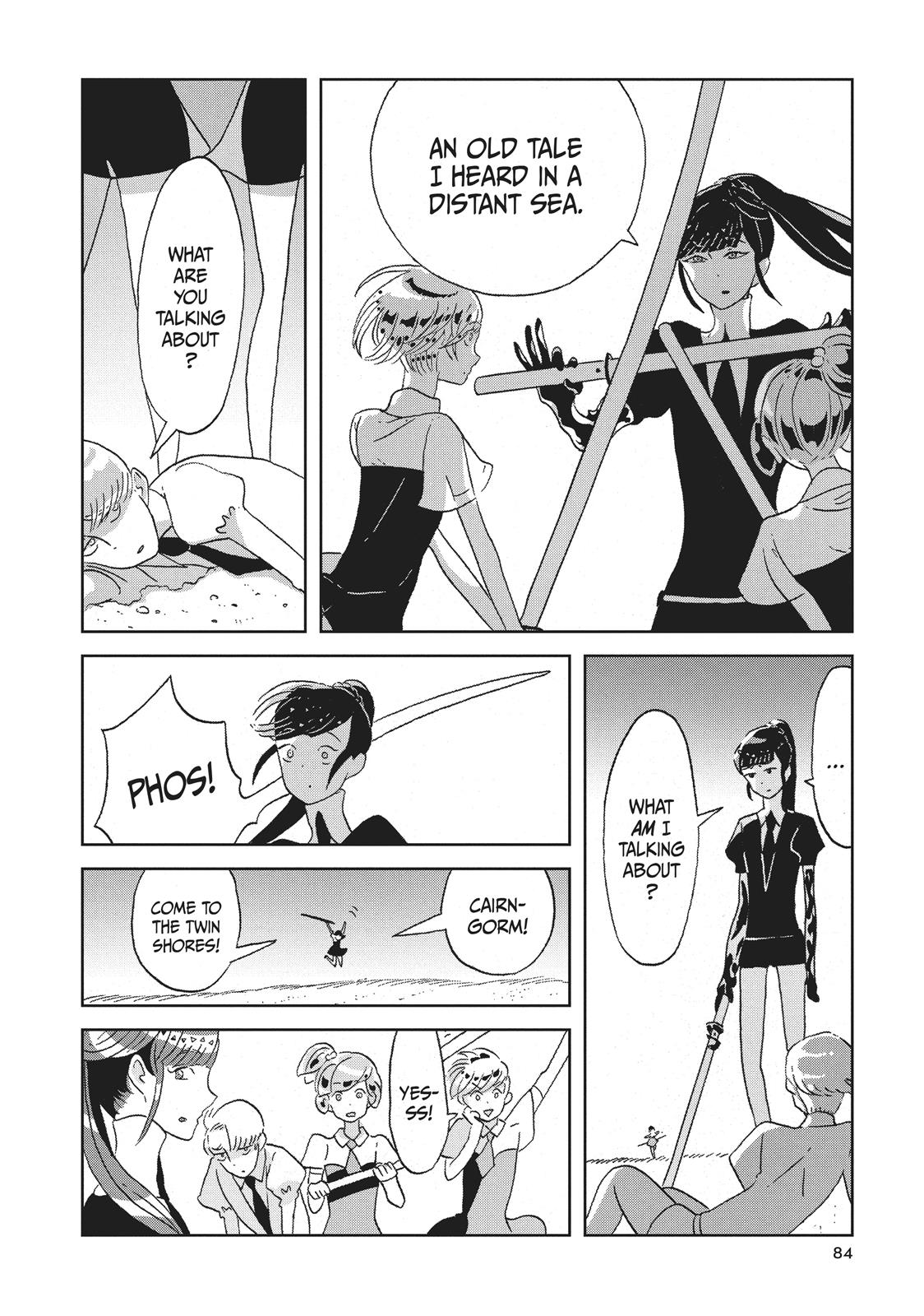 Houseki no Kuni Chapter 48 page 7 - Chapter 48: Old Stories, Heard At The Sea