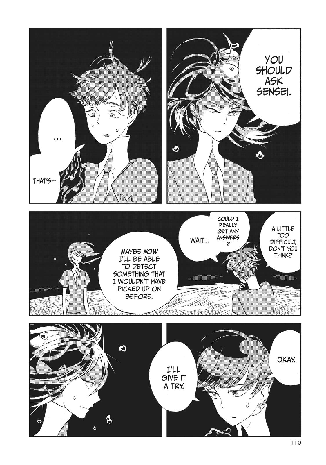 Houseki no Kuni Chapter 49 page 14 - Chapter 49: Following Footsteps