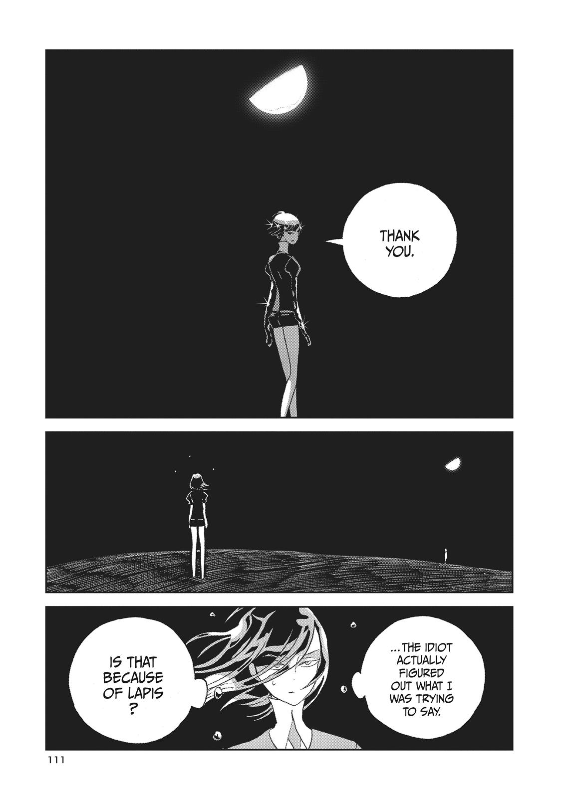 Houseki no Kuni Chapter 49 page 15 - Chapter 49: Following Footsteps