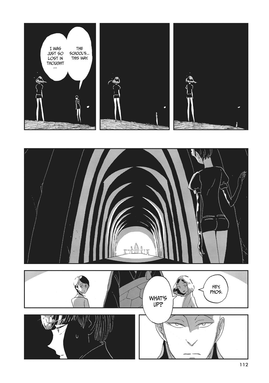 Houseki no Kuni Chapter 49 page 16 - Chapter 49: Following Footsteps