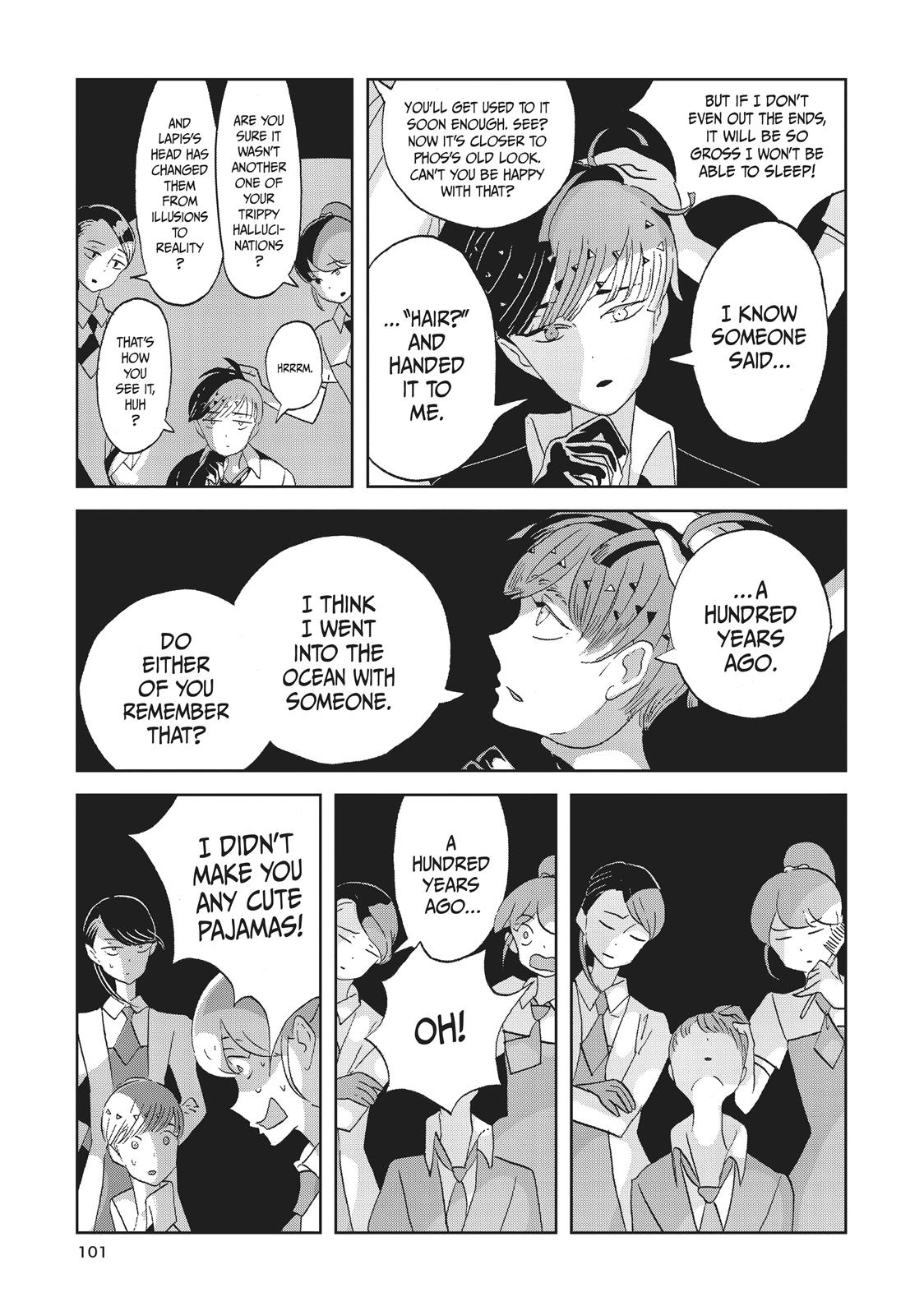 Houseki no Kuni Chapter 49 page 5 - Chapter 49: Following Footsteps