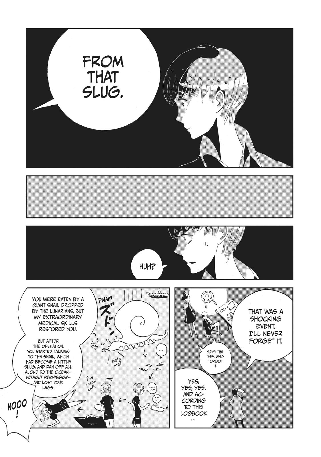Houseki no Kuni Chapter 49 page 7 - Chapter 49: Following Footsteps
