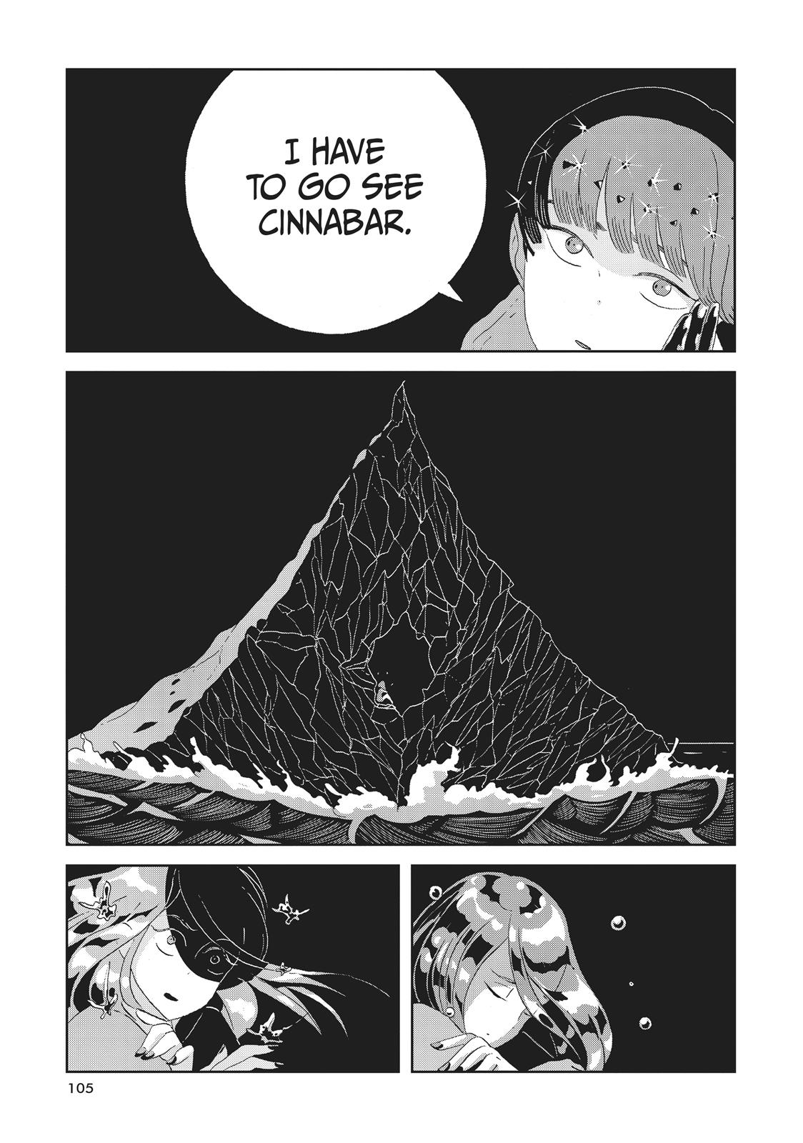 Houseki no Kuni Chapter 49 page 9 - Chapter 49: Following Footsteps