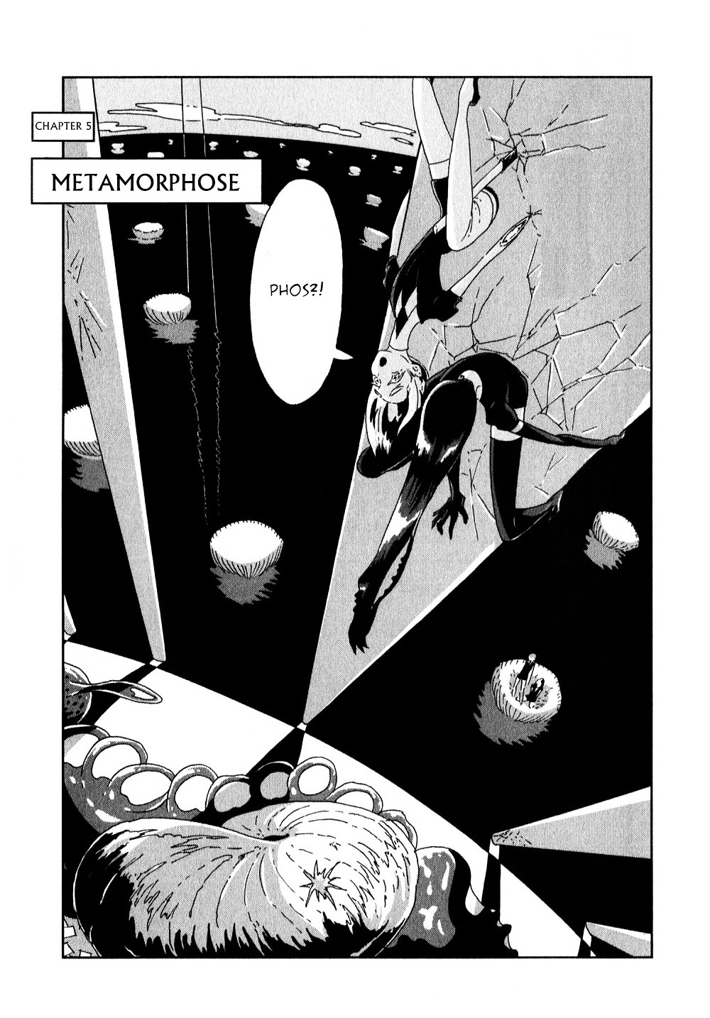 Houseki no Kuni Chapter 5 page 1 - Chapter 5 : Metamorphose (original version of translation)