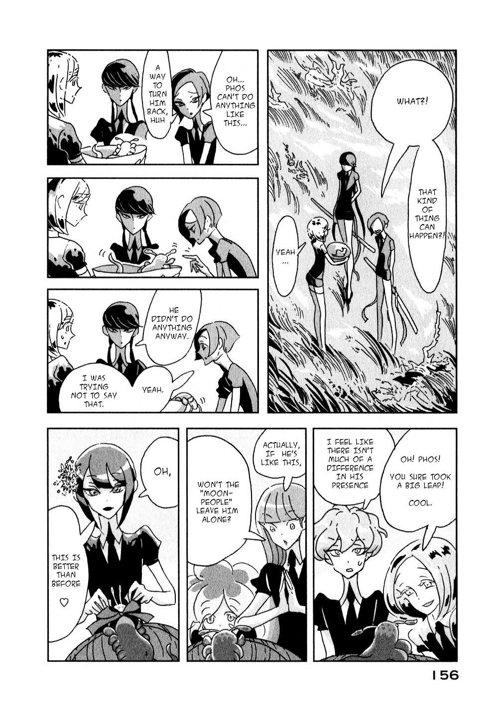Houseki no Kuni Chapter 5 page 18 - Chapter 5 : Metamorphose (original version of translation)