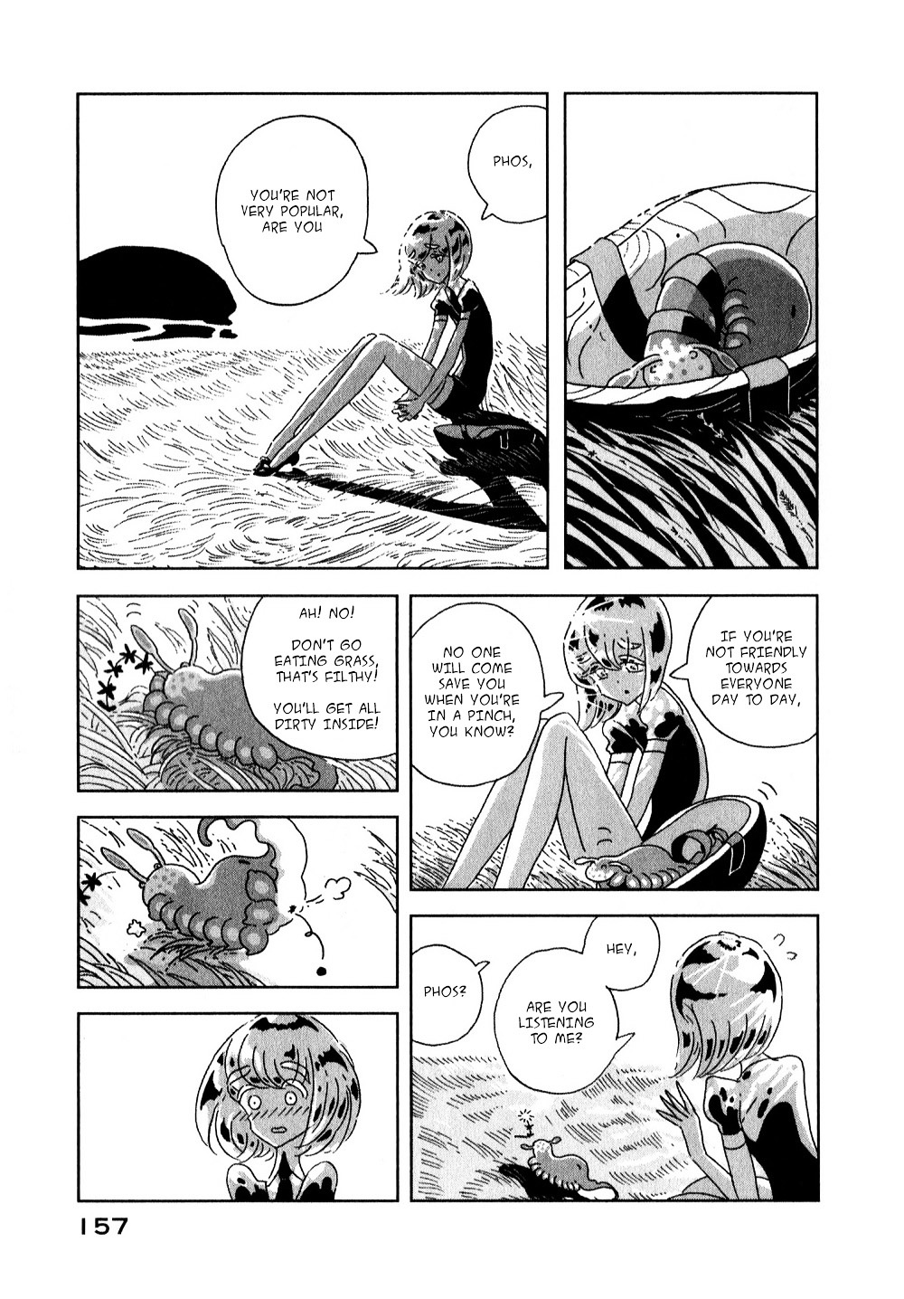 Houseki no Kuni Chapter 5 page 19 - Chapter 5 : Metamorphose (original version of translation)