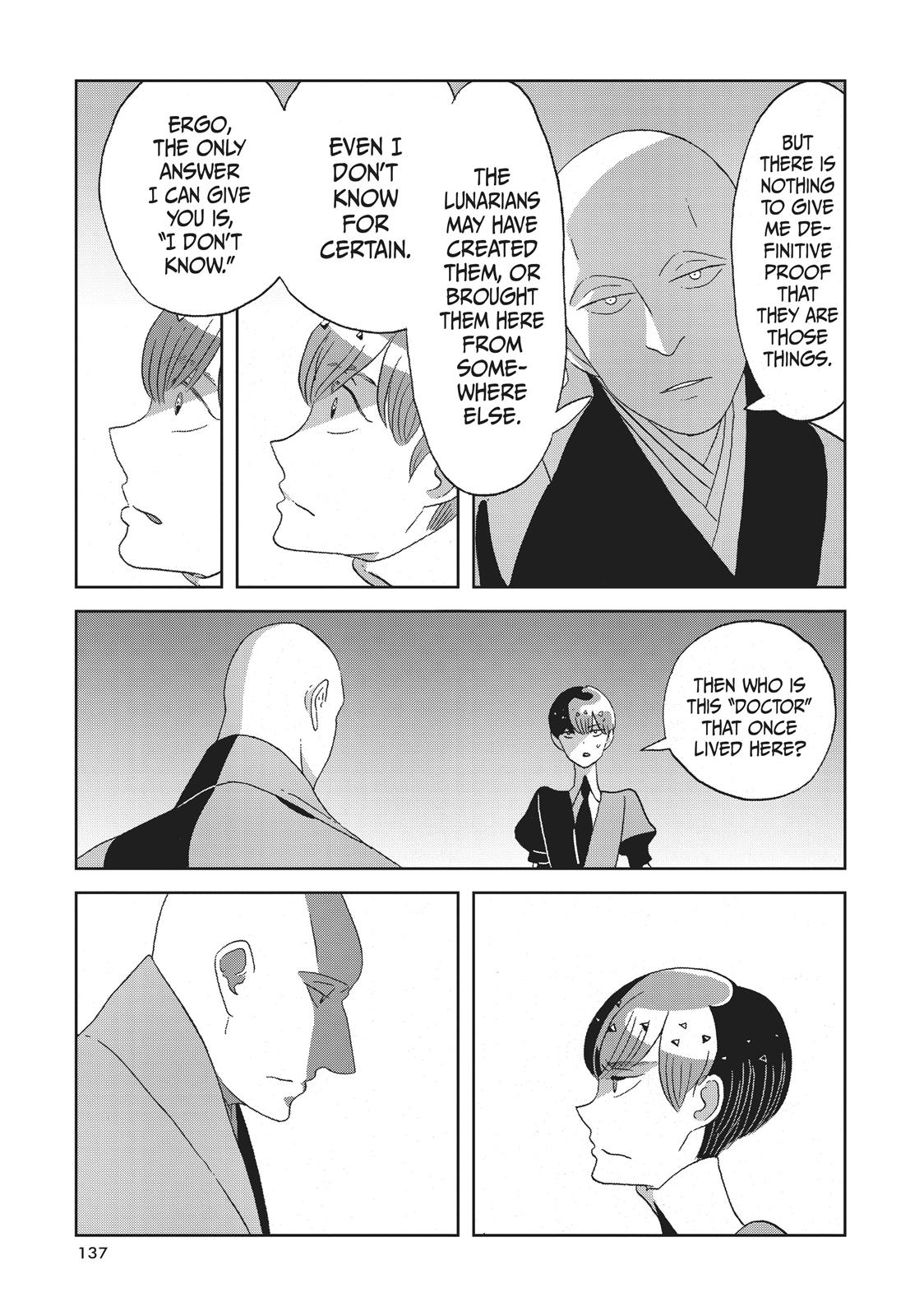 Houseki no Kuni Chapter 50 page 17 - Chapter 50: Professor