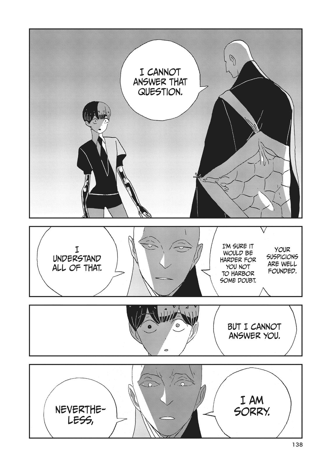 Houseki no Kuni Chapter 50 page 18 - Chapter 50: Professor