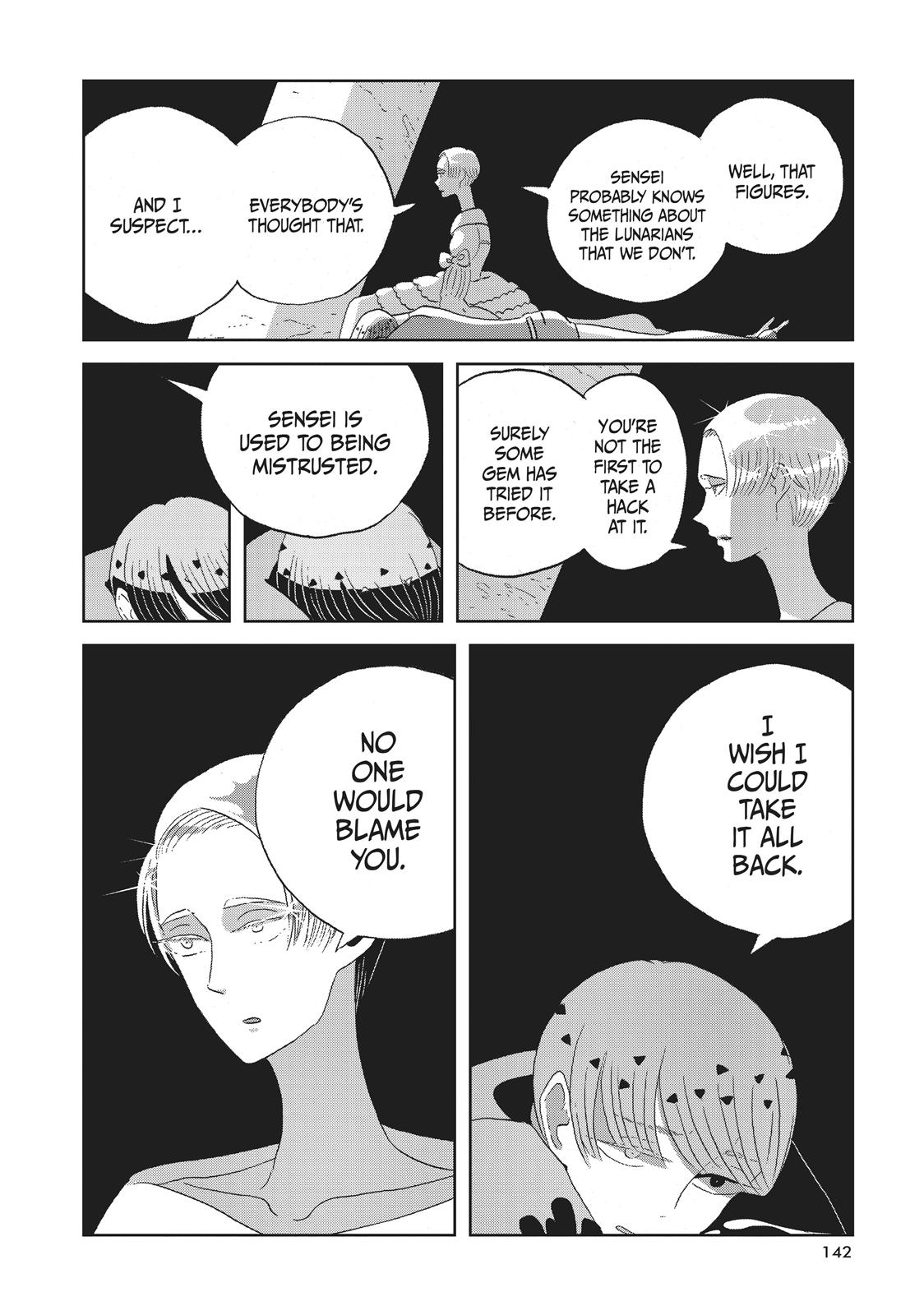 Houseki no Kuni Chapter 50 page 22 - Chapter 50: Professor