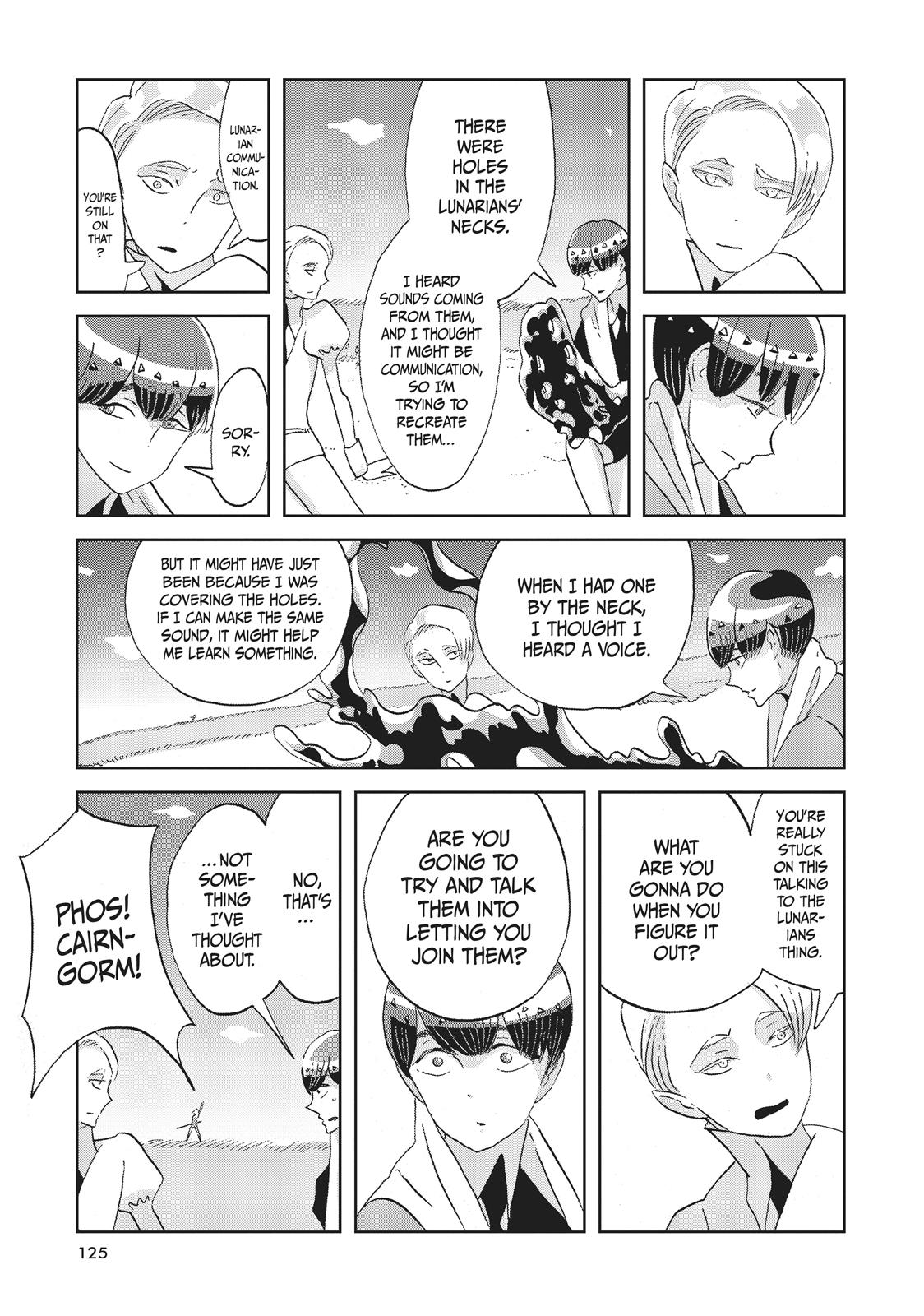 Houseki no Kuni Chapter 50 page 5 - Chapter 50: Professor