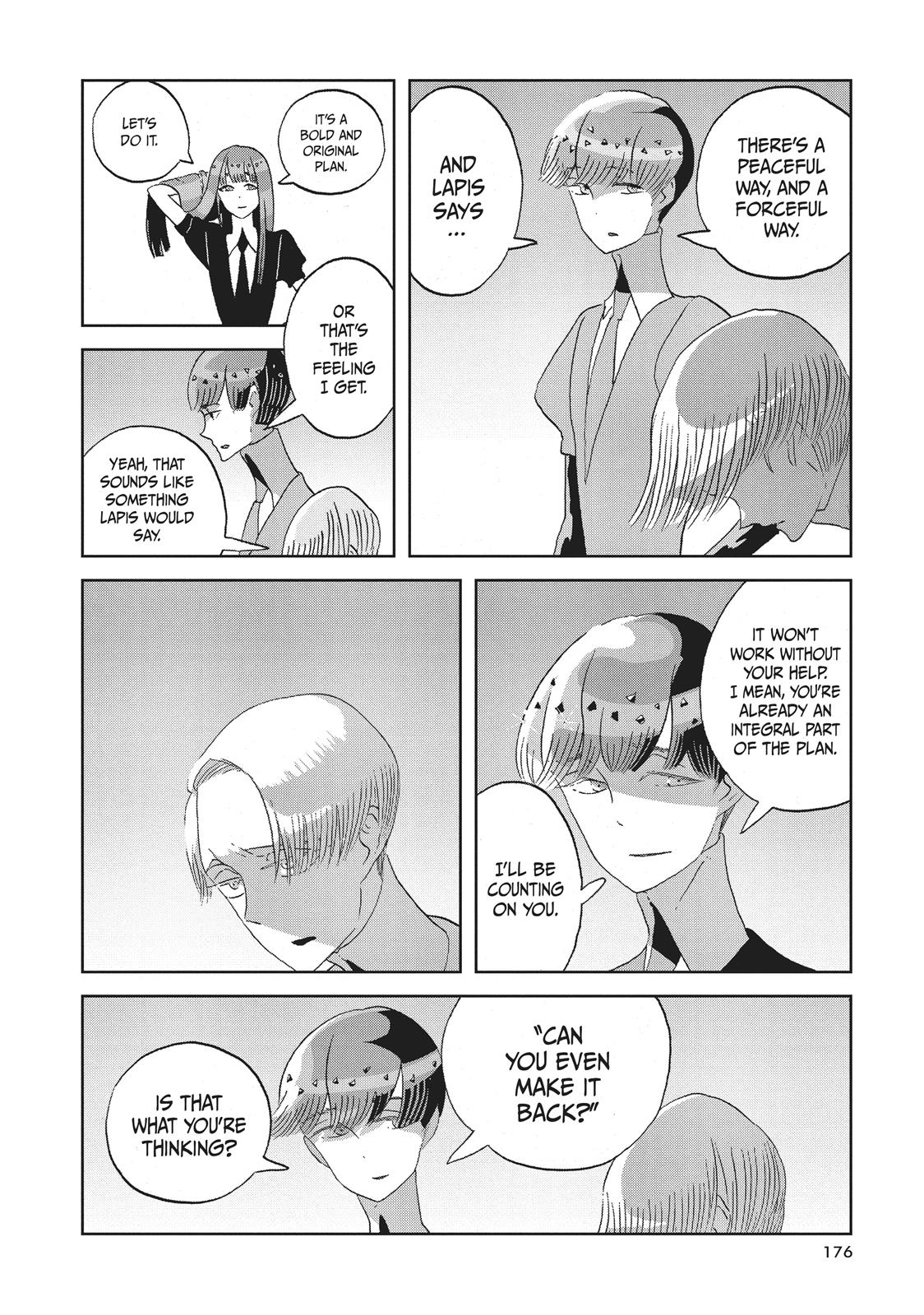 Houseki no Kuni Chapter 52 page 8 - Chapter 52: Journey