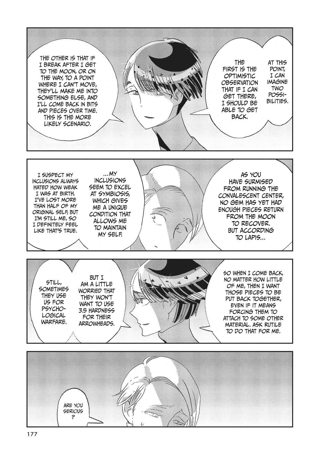 Houseki no Kuni Chapter 52 page 9 - Chapter 52: Journey