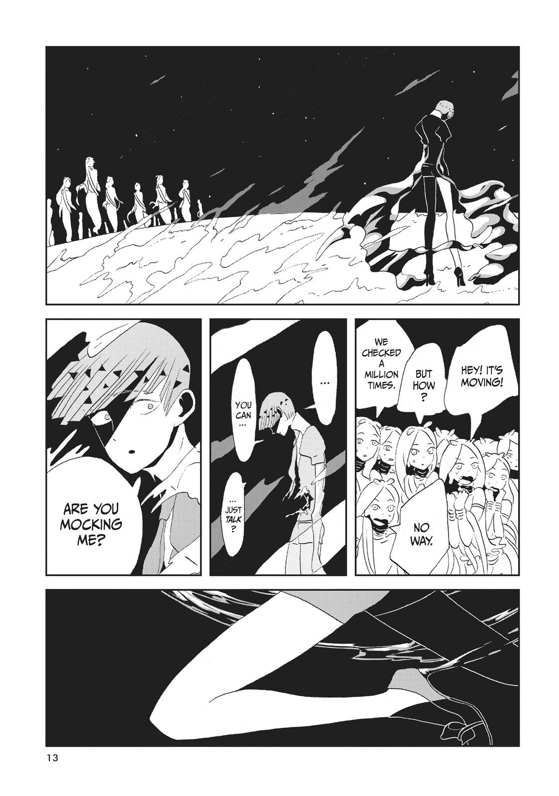 Houseki no Kuni Chapter 53 page 13 - Chapter 53: On The Moon
