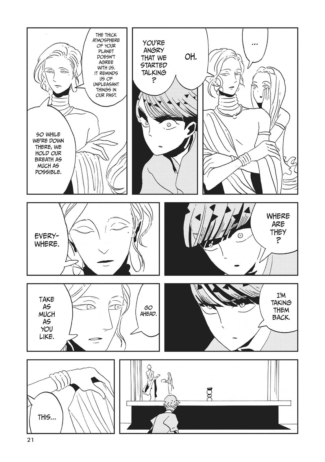 Houseki no Kuni Chapter 53 page 20 - Chapter 53: On The Moon